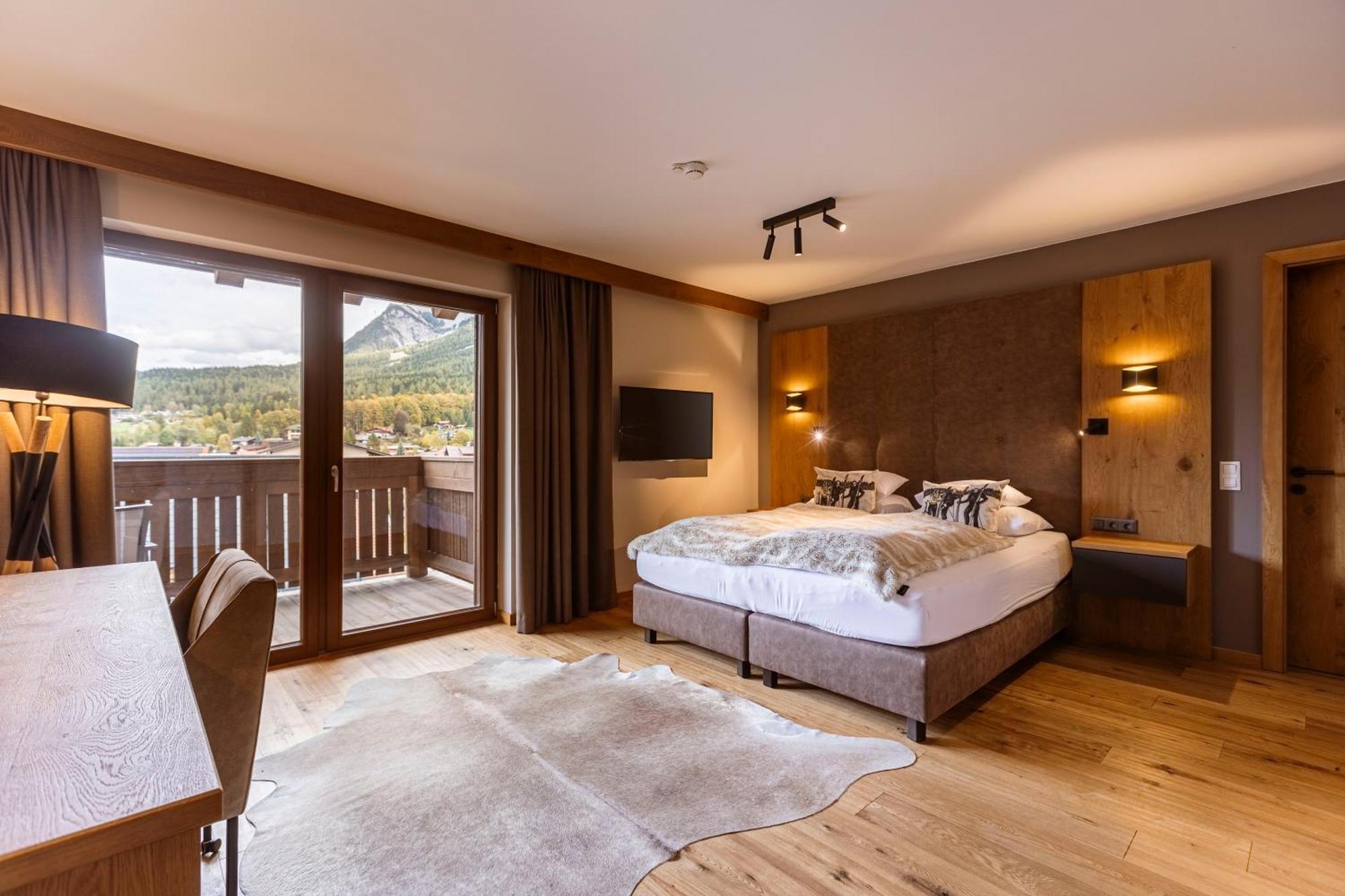Bergresort Zugspitze Ehrwald By Alps Resorts Bagian luar foto