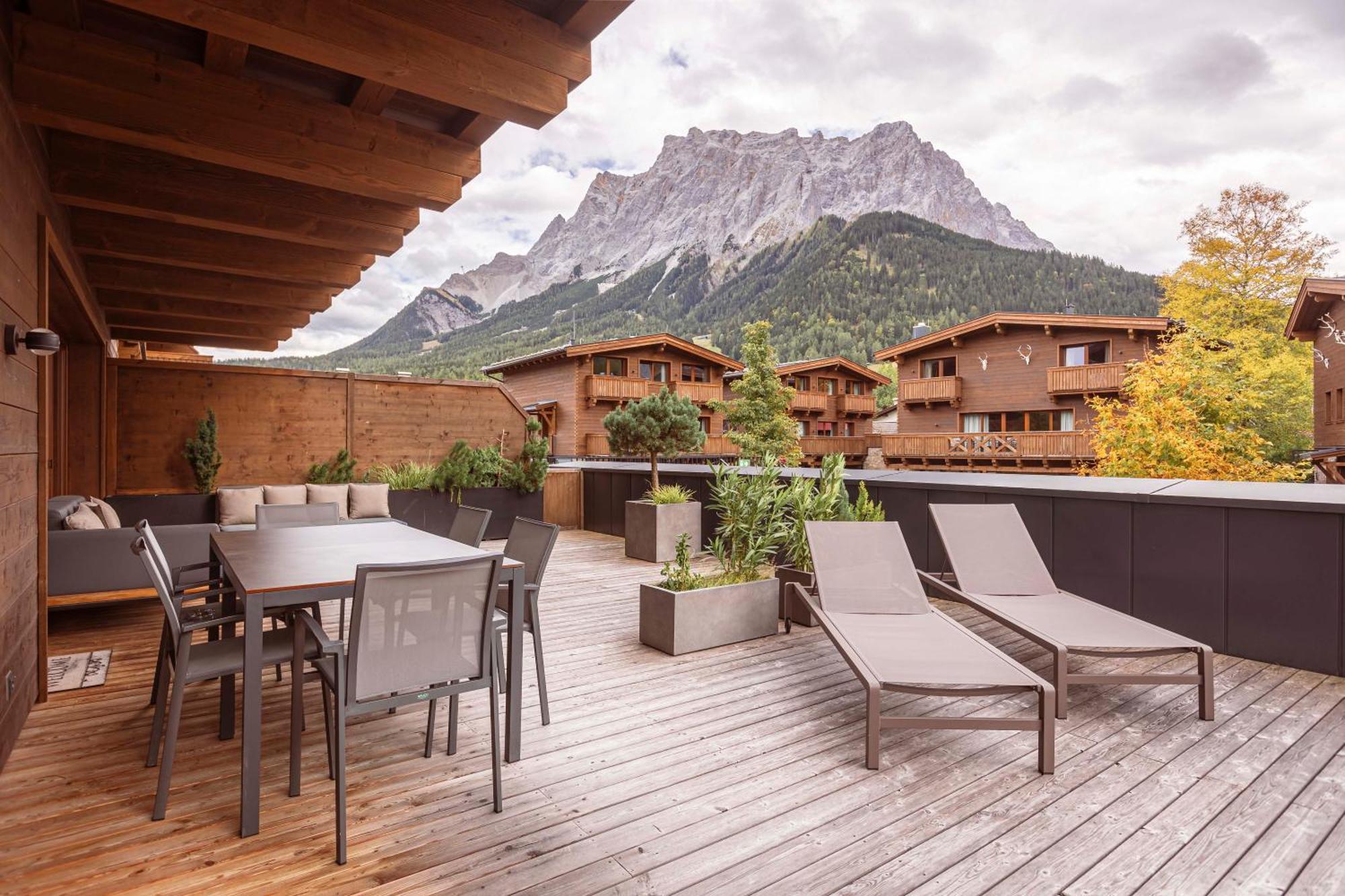 Bergresort Zugspitze Ehrwald By Alps Resorts Bagian luar foto