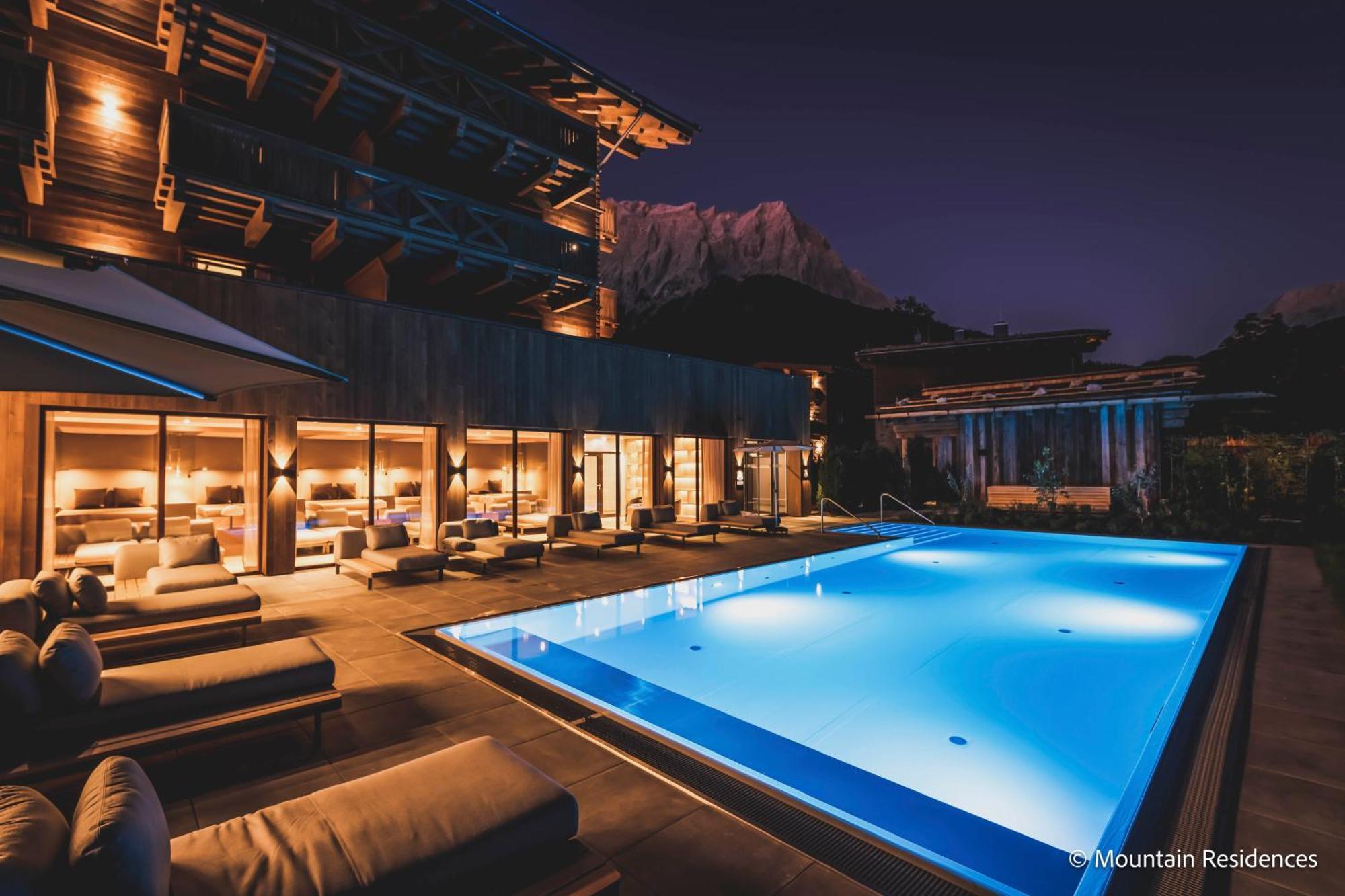 Bergresort Zugspitze Ehrwald By Alps Resorts Bagian luar foto