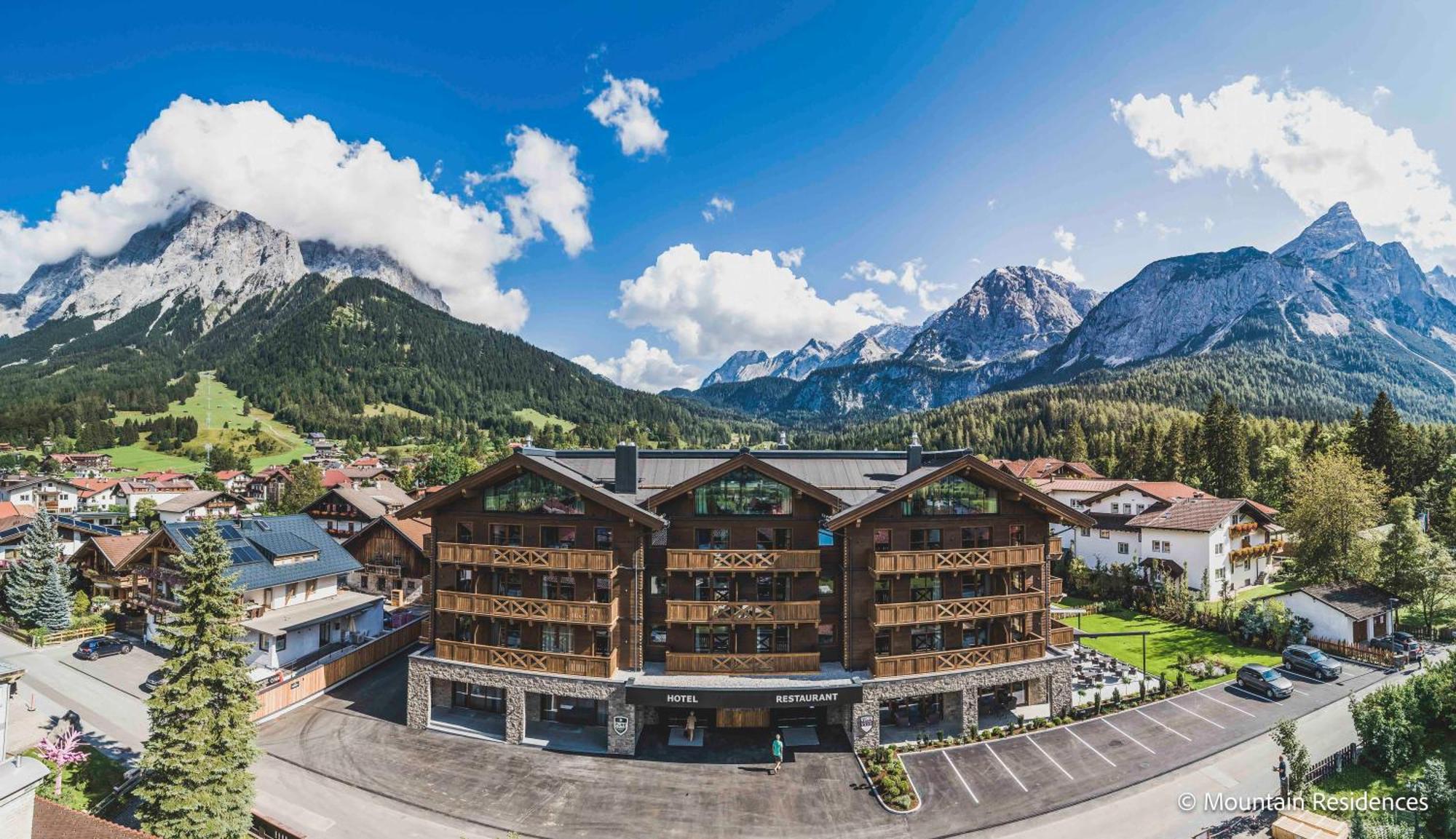 Bergresort Zugspitze Ehrwald By Alps Resorts Bagian luar foto