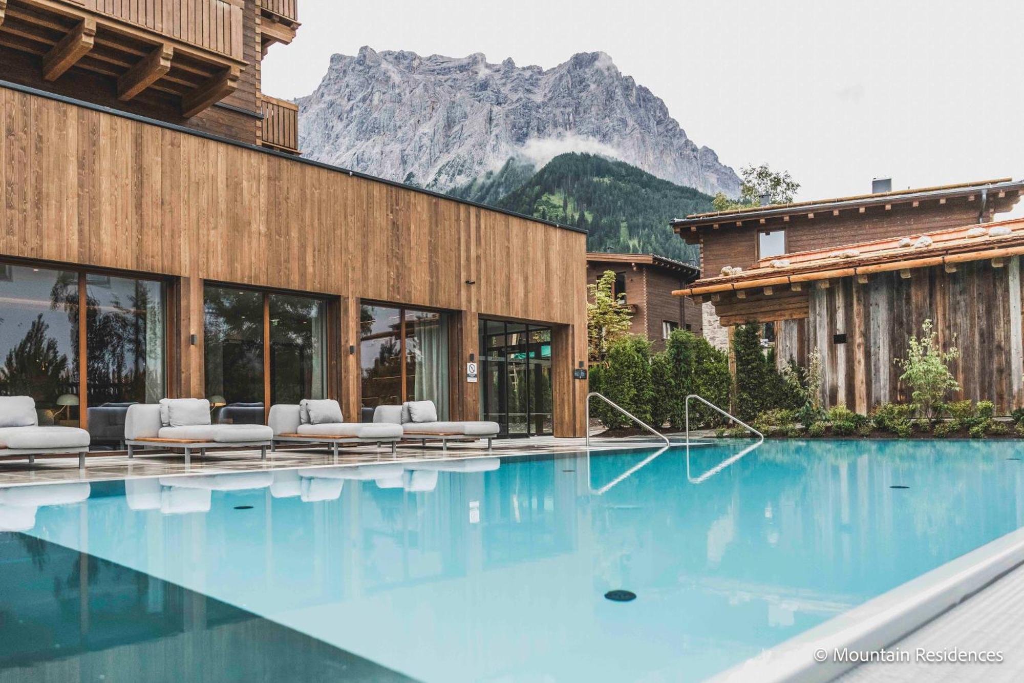 Bergresort Zugspitze Ehrwald By Alps Resorts Bagian luar foto